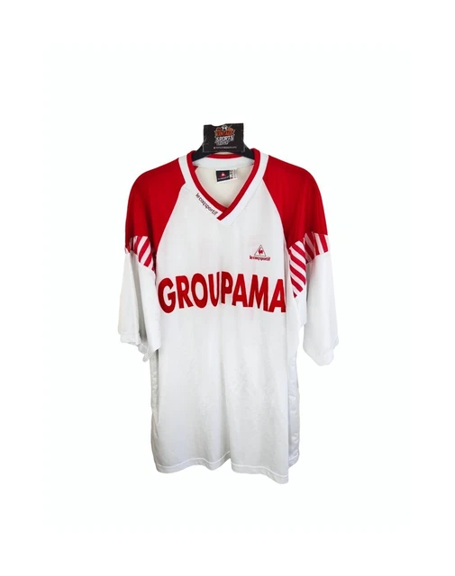Maillot Crédit Mutuel Le Coq Sportif rétro #7 années 1990