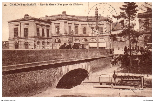 51 CHALONS SUR MARNE - Rue de Marne PAST/3466