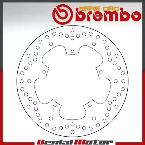 Brake Disc Fixed Brembo Oro Front Piaggio X8 Premium Euro2 125 2006 > 2007