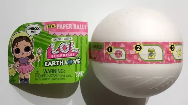 Lol Surprise Earth Love Earthy Bb Doll with 7 Surprises Earth Day Doll Accessories Limited Edition Doll Collectible Doll Paper Packaging