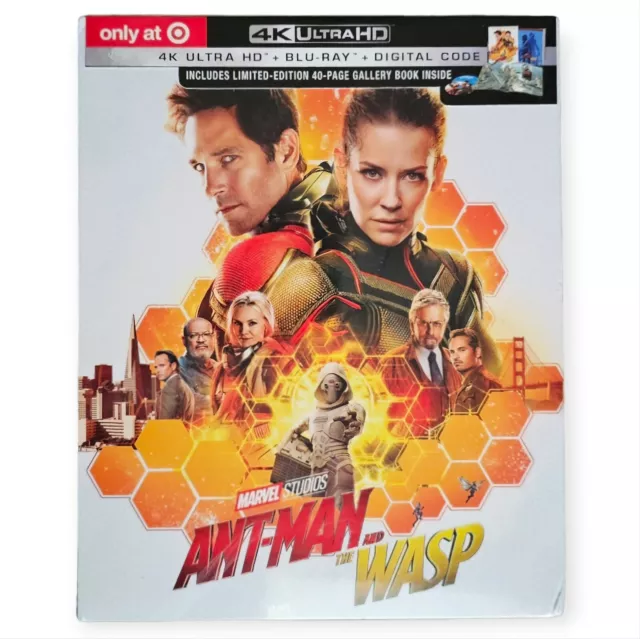 Ant-Man and The Wasp 4K UHD Blu-Ray Digital HD Target Exclusive Marvel NEW