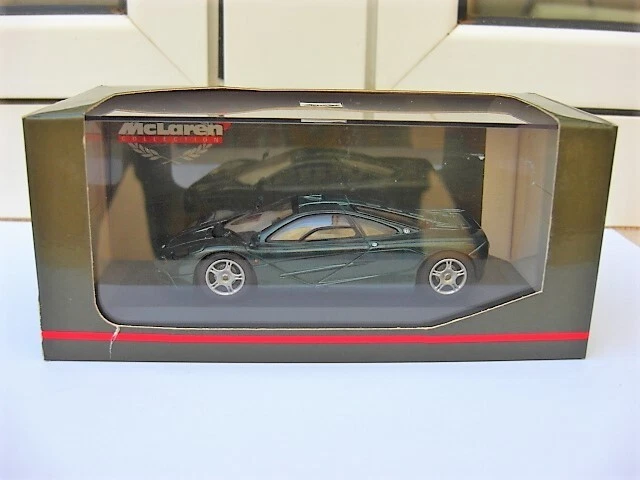 Minichamps 1/43 McLaren F1 Roadcar 1998 – Vert Métallisé – Avec Boîte Et Plexi