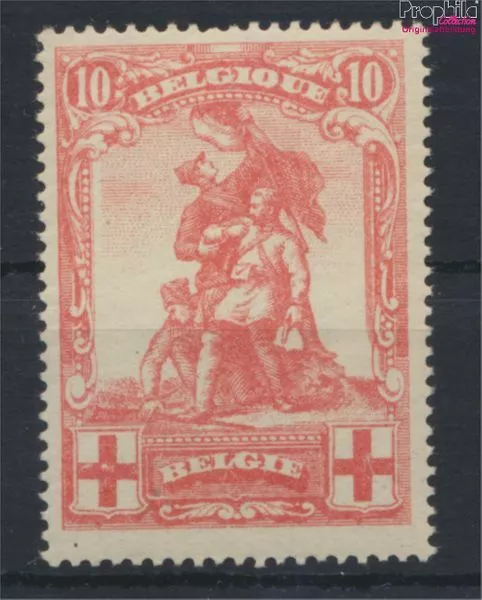 Belgique 105 avec charnière 1914 Rouge Cross (9933282