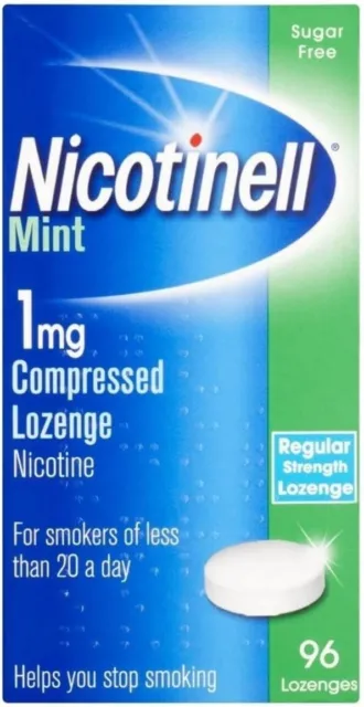 nicotinell 1 mg pastilla incluida fuerza regular 96 pastillas