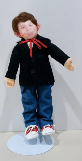 Alfred E. Neuman Folk Art Doll From The MAD Magazine New York Offices