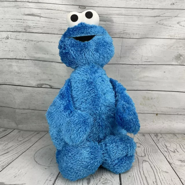 Cookie Monster Plush Sesame Street Stuffed Animal Fisher Price Toy Soft Eyes 20”