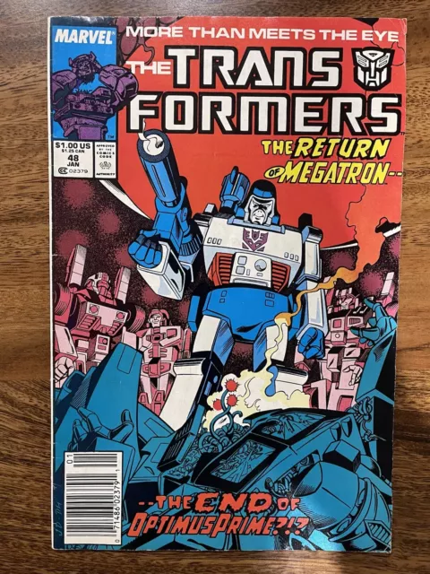 Transformers Comics Rare Marvel Lot of 9