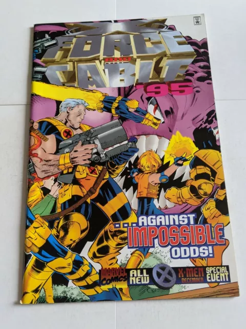 X-Force & Cable #1 December 1995 Marvel Comics Comics Annual