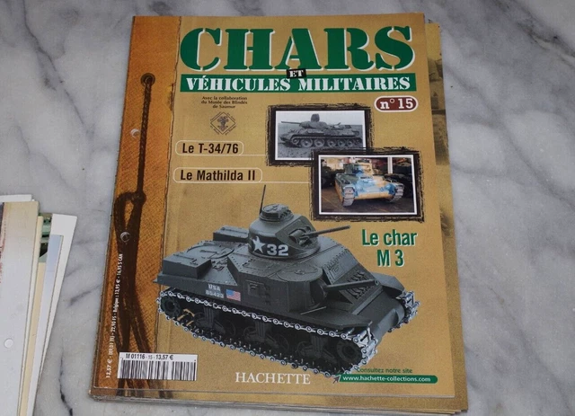 Fascicules Hachette – Chars Et Véhicules Militaires – Collection