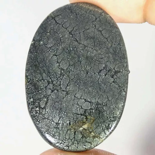 57.00Cts Natural Marcasite Oval Cabochon Loose Gemstones