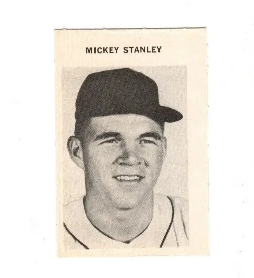1969 Milton Bradley Mickey Stanley - Detroit Tigers, Near Mint Condition