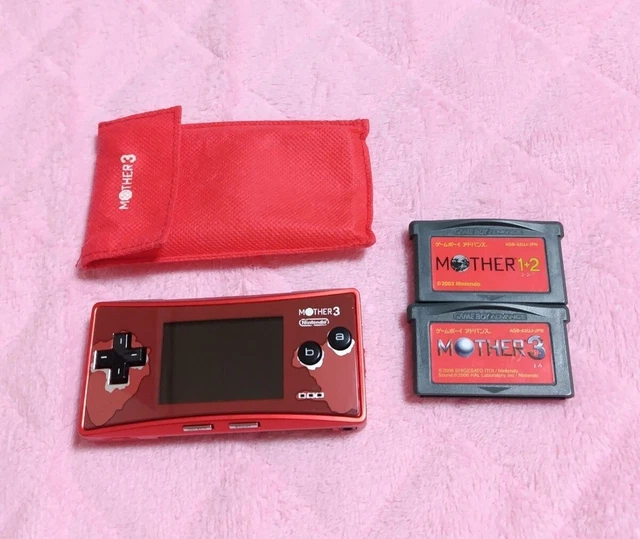 NINTENDO GAME BOY Micro MOTHER3 Red with software Confirmed