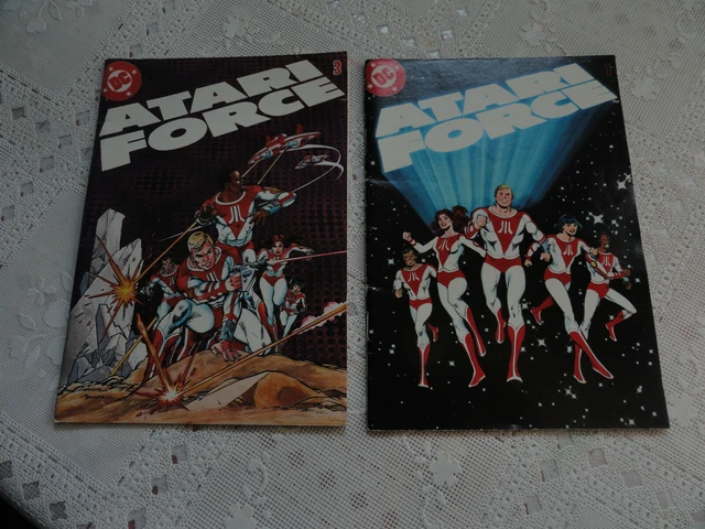 1982 ATARI FORCE Vol 1. No. 1  & Vol 1. No 3.  DC Comics 1982