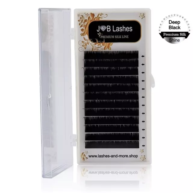 Volumen Einzelwimpern Premium Silk Lashes C/D/U - 0,03 / 0,05 / 0,07  3D 6D 10D 2