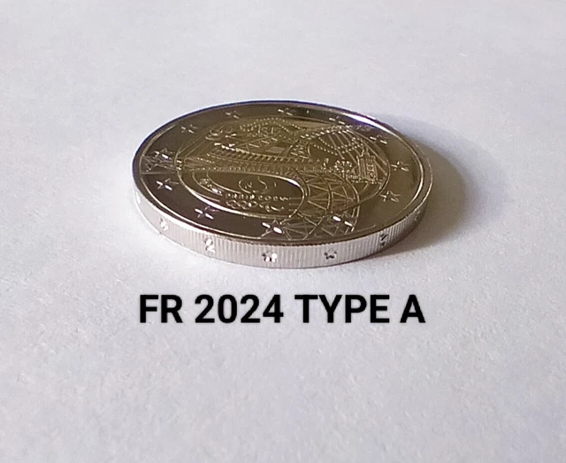 2 Euros J.O. Paris 2024 Rouleau (FDC) - Collection - Foto 5