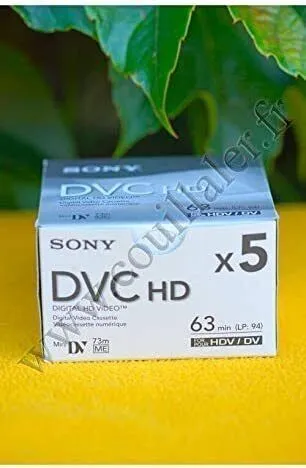 Sony Sony Mini DV Cassette Tape 5DVM63HD