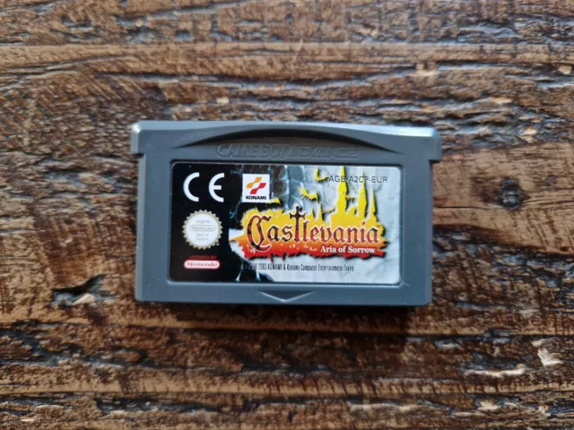 Castlevania Aria Of Sorrow | Nintendo GameBoy Advance GBA | Game Boy Modul |