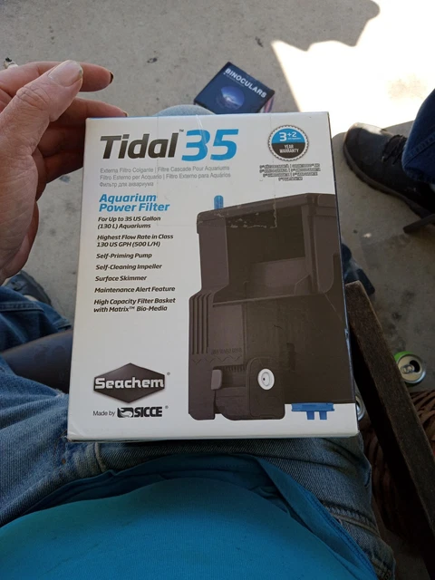 Seachem Tidal Power Filter 35 Made by SICCE Fish Tank Aquarium Salt & Fresh