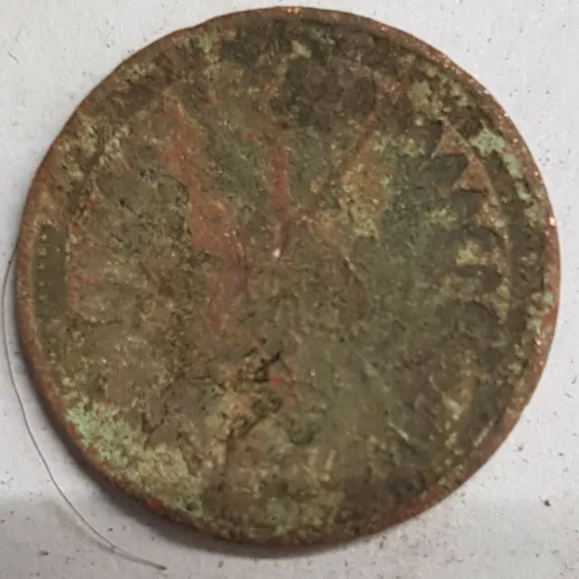 Old Coin British Halfpenny