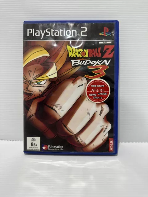 DRAGONBALL Z BUDOKAI 3 No Manual - PS2 - Free Postage $32.50