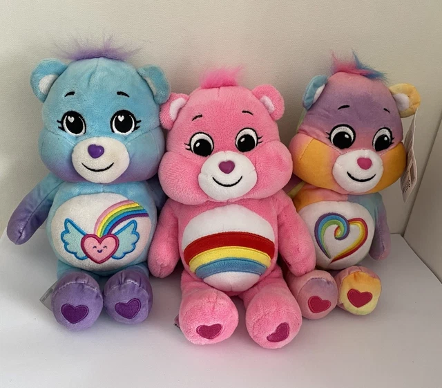 CARE BEAR SOFT Toy 10" Bundle Togetherness Magic Dream Cheer Bears £16. ...