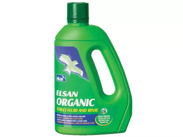 Elsan Organic Green 2L Toilet Fluid & Rinse