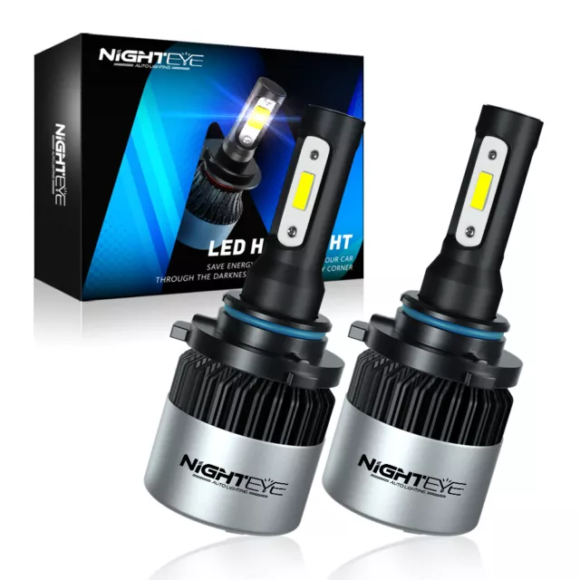 Nighteye 9006/HB4 LED Phares Antibrouillard KIT 72W 9000LM Ampoules Xenon White