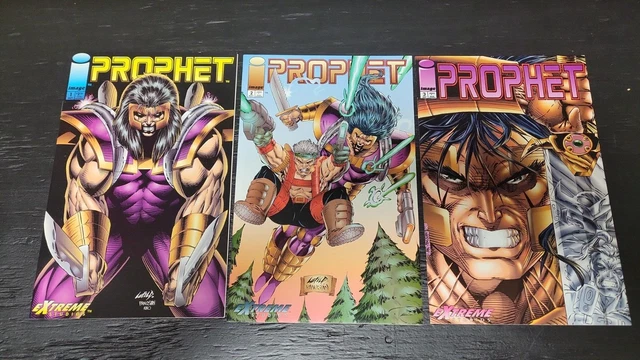 1993 IMAGE COMICS PROPHET SET #1-3 VFNM/NM VINTAGE LIEFELD Visit My eBay Store
