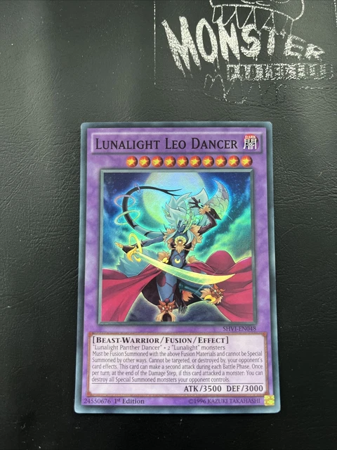 Yu-Gi-Oh! Karte – Lunalight Leo Dancer (SHVI-EN048) – Super Rare, Unlimited Edition