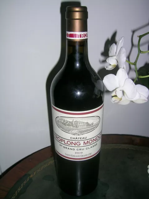 Château TROPLONG MONDOT - 1 b. 2010 -  1er GCC -  Saint-Emilion Grand Cru.