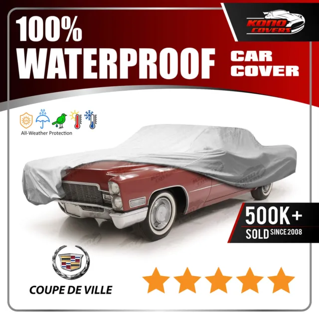 Cadillac Coupe DeVille 1965-1968 CAR COVER - 100% Waterproof 100% Breathable