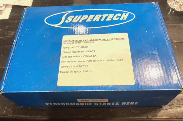 Supertech Springs Retainers Kit Honda Acura B18 B18B B18A B20 B20B NON VTEC LS