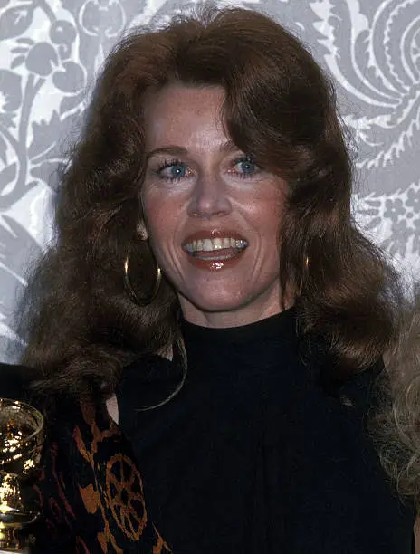 Jane Fonda at the 35th Golden Globe Awards on January 28, 1978 - 1978 Photo 2