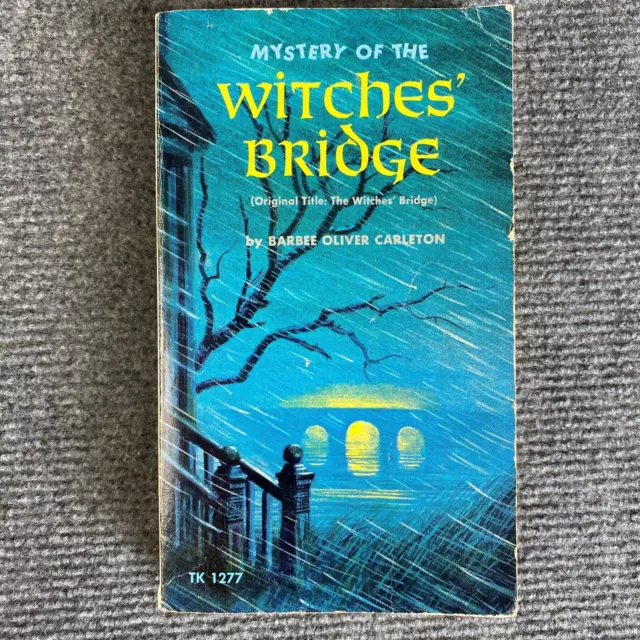 Mystery of the Witches' Bridge Barbee Oliver Carleton RARE 1st Paperback Edit