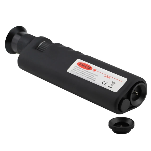 200X Fiber Optic Magnifying Glass Handheld Microscope with 1.5mm&2.5mm Adapter