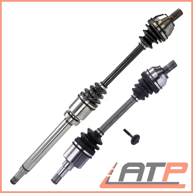 2X DRIVESHAFT DRIVING Drive Shaft Front Axle Left Right 32027111 £137.