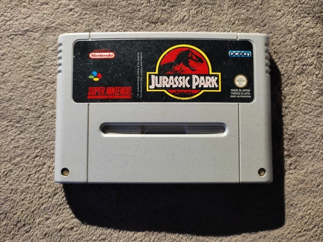 Jurassic Park Nintendo SNES FRA Cartouche Seule