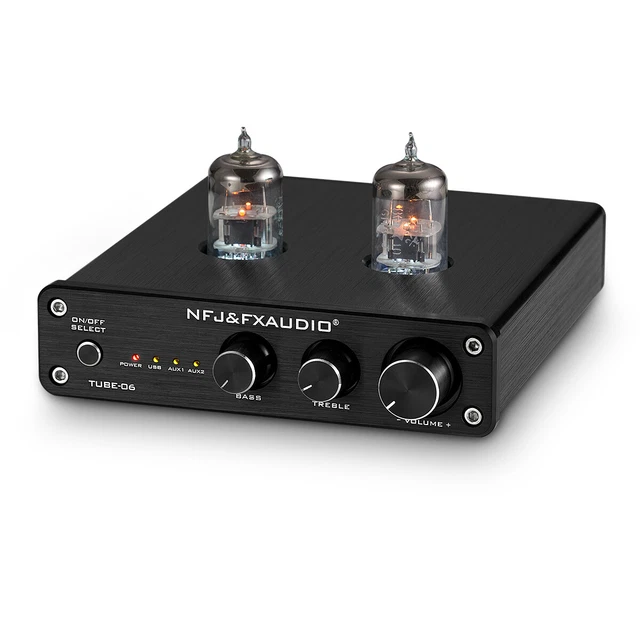 MINI HIFI VACUUM Tube Preamp Buffer Home Stereo Audio PreAmplifier