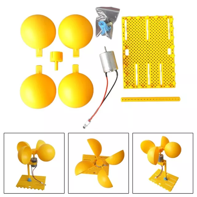 Pädagogisches Windkraftgenerator-Kit mit Micro-DC-Generator und Schwingtail