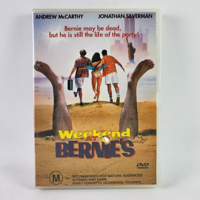 WEEKEND AT BERNIE'S Andrew McCARTHY Jonathan SILVERMAN COMEDY DVD Reg 4 Bernies