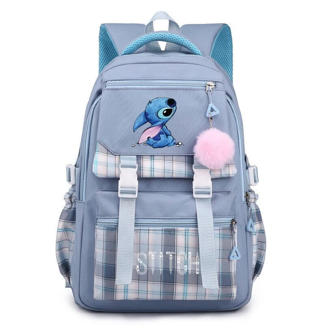 LILO STITCH BACKPACK Kids School College Student Laptop Bag Travel ...
