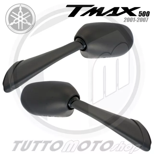 Coppia Specchietti Destro Sinistro Tipo Originali Yamaha T-Max 500 2001-2007