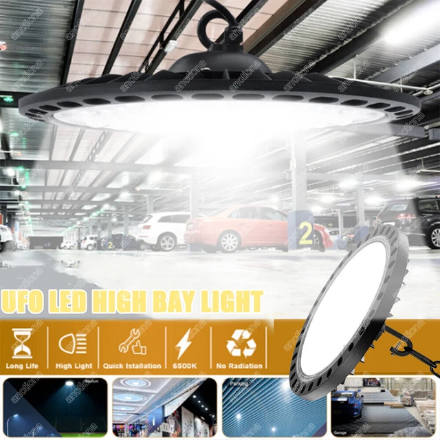 300 W UFO LED illuminazione sala faretto da soffitto lampada da officina lampada industriale