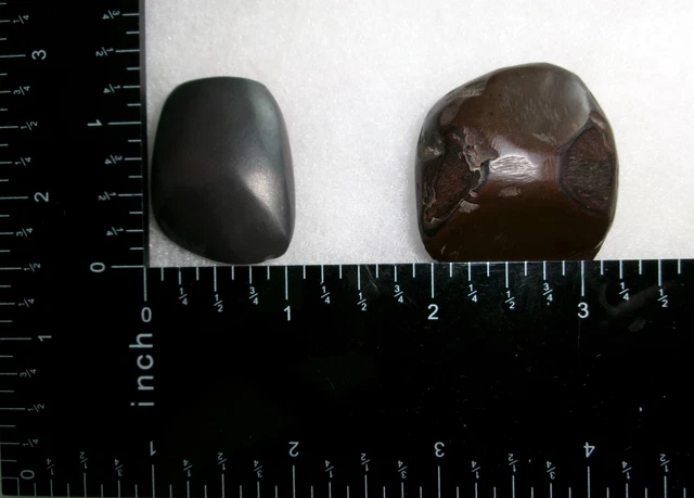 2 Authentic Hematite Celts - Ohio - Pre-1600's (Not Arrowheads) 3