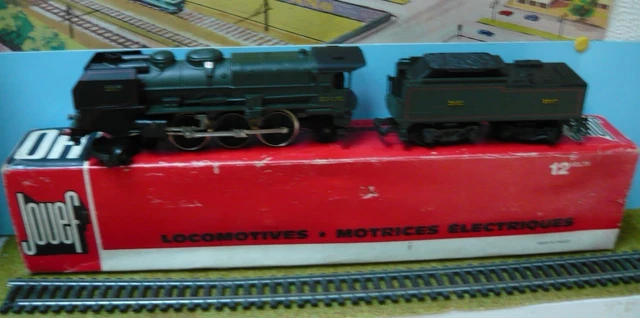 Locomotive à vapeur SNCF 140 C 70 avec tender 18B 64 noire - Jouef