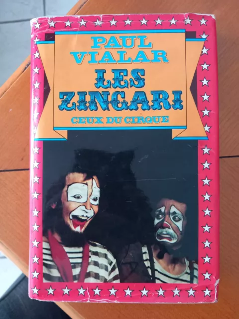 Livre cirque de paul vialar les Zingari