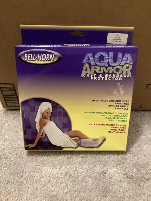 Bell-Horn Aqua Armor Waterproof Cast & Bandage Protector - Adult Short Leg