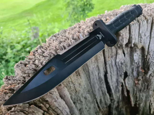 Messer Jagdmesser Bowie Knife Hunting Buschmesser Outdoor Taschenmesser