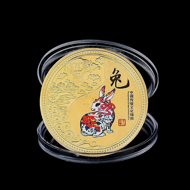 2023-year-of-the-rabbit-commemorative-coin-chinese-zodiac-souvenir