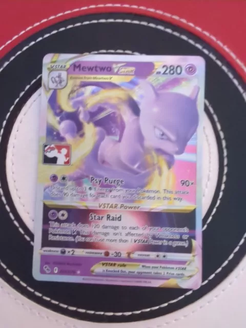 2022 Pokémon GO TCG Mewtwo V 030/078 Holo Ultra Rare PSA 10 GEM MINT